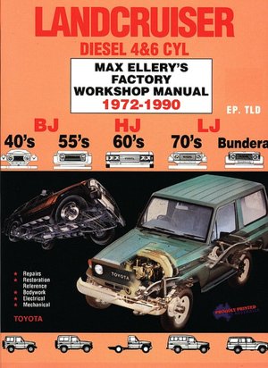 Toyota Landcruiser Diesel 4 & 6 Cylinder 1972-1990