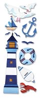 A Touch Of Jolee's A Day At The Beach Dimensional Stickers-Lighthouse by Jolees: Product Image