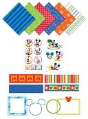 Disney Mickey Page Kit 8"X8" by EK Success: Product Image