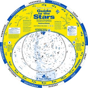 Guide to the Stars: Northern Hemisphere, Latitudes 30' to 60' North