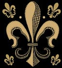 Bling Stickers-Fleur de Lis by Jolees: Product Image