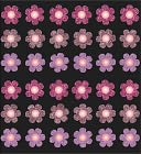 Bling Stickers-Pink Mini Flowers by Jolees: Product Image