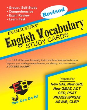 English Vocabulary: Exambusters Study Cards
