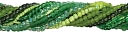 Revolution Glass Seed Bead Mix 100 Grams/Pkg-Light Green by Cousin: Product Image