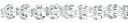 Crystazzi Crystal Beads 4mm Bicone 34/Pkg-Crystal by Cousin: Product Image