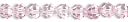 Crystazzi Crystal Beads 4mm Bicone 34/Pkg-Rosaline by Cousin: Product Image