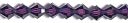 Crystazzi Crystal Beads 4mm Bicone 34/Pkg-Lilac by Cousin: Product Image