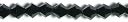 Crystazzi Crystal Beads 4mm Bicone 34/Pkg-Black by Cousin: Product Image