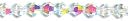 Crystazzi Crystal Beads 6mm Bicone 18/Pkg-Crystal Ab by Cousin: Product Image