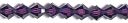 Crystazzi Crystal Beads 6mm Bicone 18/Pkg-Lilac by Cousin: Product Image