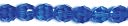 Crystazzi Crystal Beads 8mm Round 9/Pkg-Sapphire by Cousin: Product Image