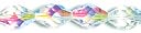 Crystazzi Crystal Beads 9x6mm Oval 8/Pkg-Crystal Ab by Cousin: Product Image