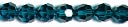 Crystazzi Crystal Beads 8mm Round 9/Pkg-Indigo by Cousin: Product Image