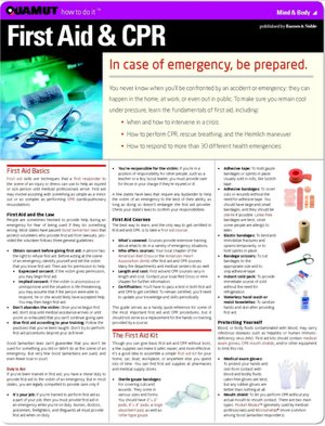 First Aid & CPR (Quamut)