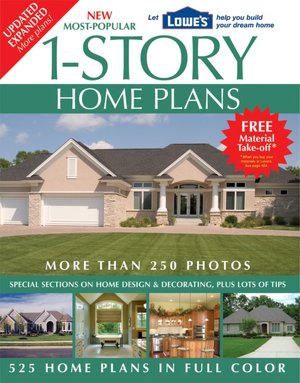 New Most-Popular 1-Story Home Plans (Lowe's)