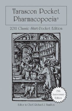 Tarascon Pocket Pharmacopoeia 2011 Classic Shirt-Pocket Edition