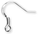 Bits & Pieces Fish Hook Earrings 120/Pkg-Silver by Cousin: Product Image
