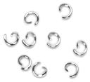 Bits & Pieces 4mm Open Jump Ring 500/Pkg-Silver by Cousin: Product Image