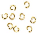 Bits & Pieces 4mm Open Jump Ring 500/Pkg-Gold by Cousin: Product Image