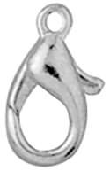 Bits & Pieces 3x8mm Lobster Claw 18/Pkg-Silver by Cousin: Product Image