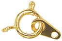 Bits & Pieces 8mm Spring Rings 20/Pkg-Gold by Cousin: Product Image