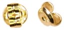 Bits & Pieces Earring Nuts 160/Pkg-Gold by Cousin: Product Image