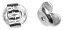 Bits & Pieces Earring Nuts 160/Pkg-Stainless Steel by Cousin: Product Image