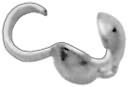 Bits & Pieces Crimp Bead Cover 30/Pkg-Silver by Cousin: Product Image
