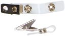 Bits & Pieces Badge Clip/Snap 4/Pkg-Silver by Cousin: Product Image