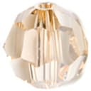 Swarovski Crystal Beads Round 4mm 6/Pkg-Gold Shadow by Cousin: Product Image