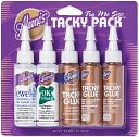 Aleene's Try Me Size "Tacky" Pack .66 Ounce 5/Pkg-Original (3), Ok To Wash-It, Jewel-It by Duncan: Product Image