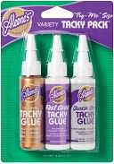 Aleene's Try Me Size Tacky Packs .66 Ounce 3/Pkg-Original, Fast Grab & Quick Dry by Duncan: Product Image