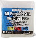 All Purpose Stik Mini Glue Sticks-.28"X4" 100/Pkg by FPC: Product Image