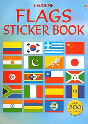 Flags Sticker Book [With Stickers]