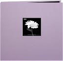 Book Cloth Cover Postbound Album With Window 12"X12"-Misty Lilac by Pioneer: Product Image