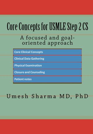 Read downloaded books on iphone Core Concepts for USMLE STEP 2 CS: A focused and goal-oriented Approach