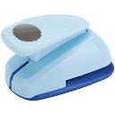 Clever Lever Super Jumbo Craft Punch-Scallop Oval by Uchida: Product Image