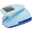 Clever Lever Super Jumbo Craft Punch-Scallop Square by Uchida: Product Image