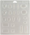 Castin' Craft Jewelry Plastic Mold 7-1/4"X8-1/4"X1/2"-11 Assorted Shapes by Environmental: Product Image