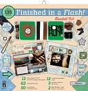 Finished In A Flash Page Kit 12"X12"-Baseball by Hot Off The Press: Product Image