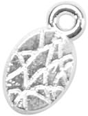 Bails 6mmx11m.5mm 6/Pkg-Silver Plated by Beadalon: Product Image