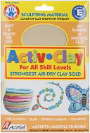 Activ-Clay Air Dry 1 Pound-White by Activa: Product Image
