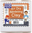 Air Dry Modeling Clay 10 Pounds-Terra Cotta by AMACO: Product Image
