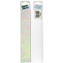 Friendly Plastic 1.5"X7"-White Mother Of Pearl Print by AMACO: Product Image