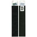 Friendly Plastic 1.5"X7"-Black/Black Metallic Solid by AMACO: Product Image