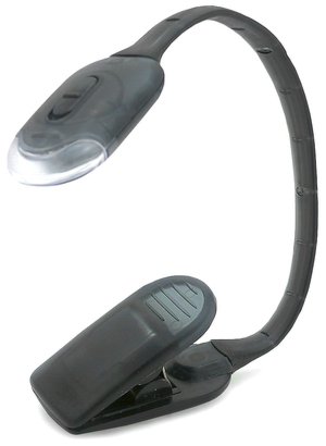 Serpent Lite Translucent Gray Flexible LED Book Light