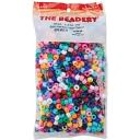 Pony Beads 6x9mm 900/Pkg-Opaque Multi by Beadery: Product Image