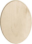 Baltic Birch Oval Plaque-5"X7" by Walnut Hollow: Product Image
