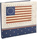 American Flag Postbound Album 12"X12" by MBI: Product Image