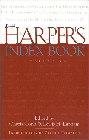The Harper's Index Book Volume 3